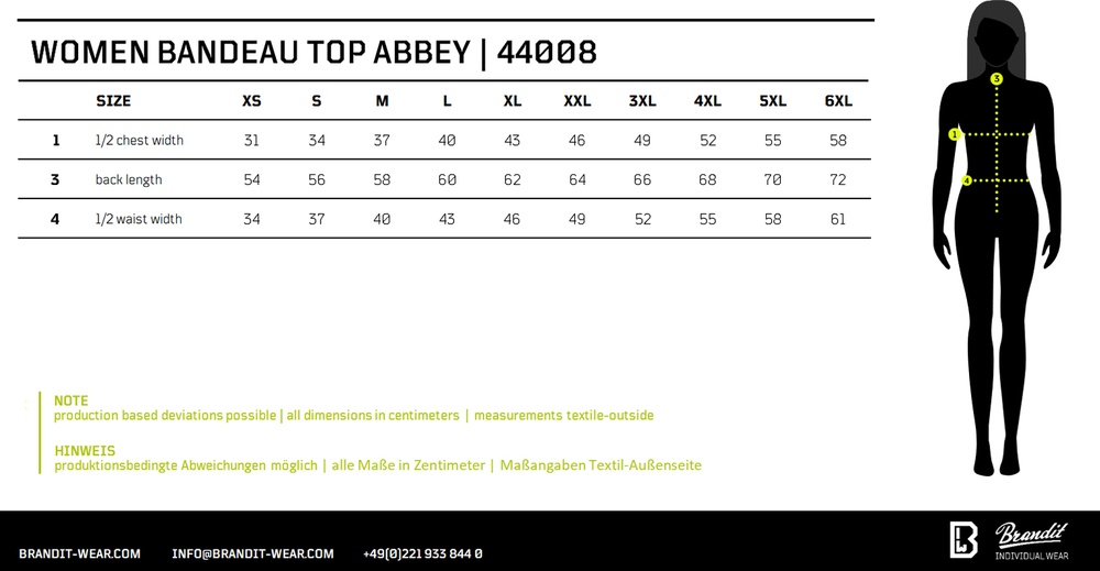 BranditDamenBranditBandeauTopAbbey44008