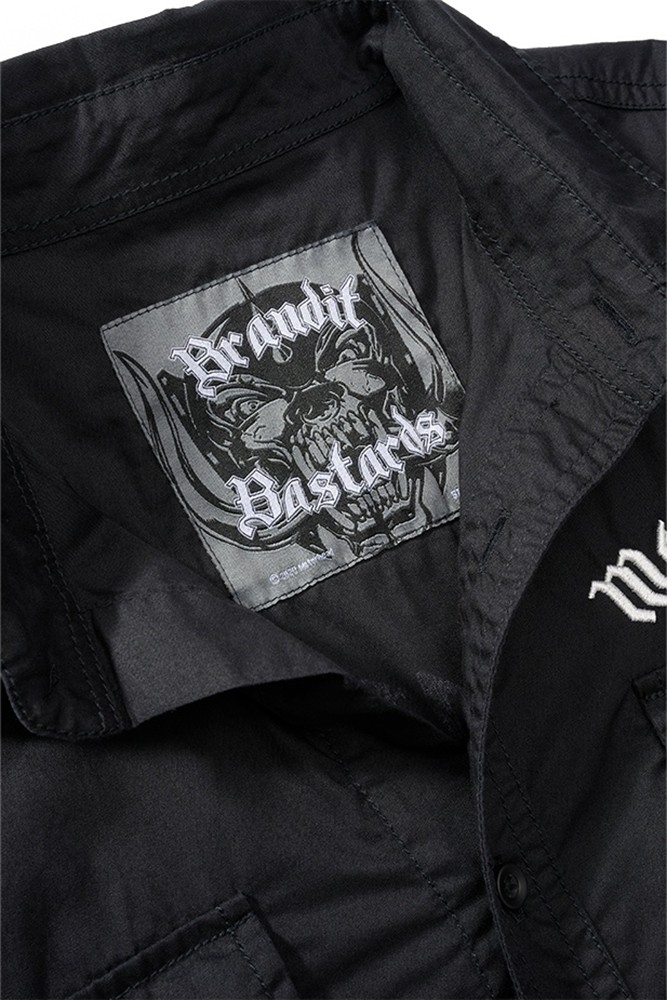 BranditMenHemdMotrheadShirtBlack
