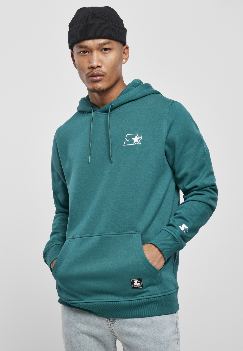 StarterBlackLabelHoodieStarterSmallLogoHoodyRetroGreen-L