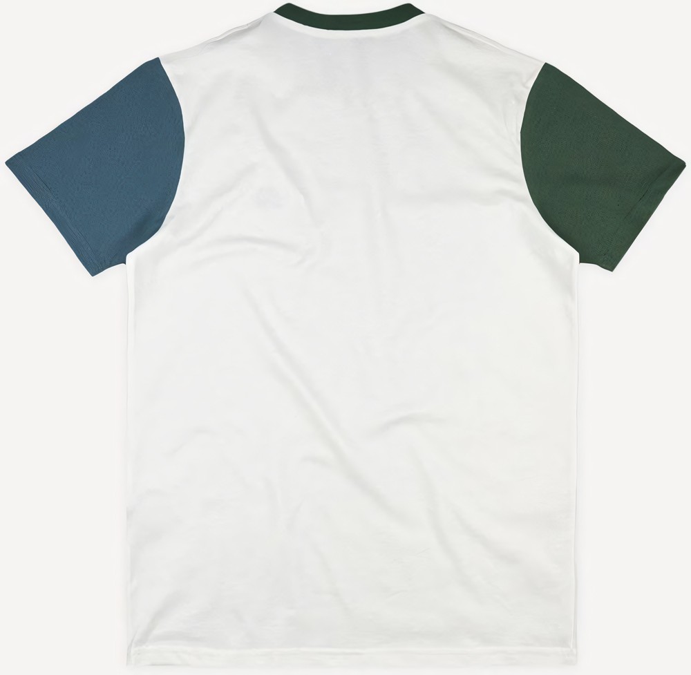 TrendsplantT-ShirtOrganicColorBlockT-ShirtNaturalWhite-S