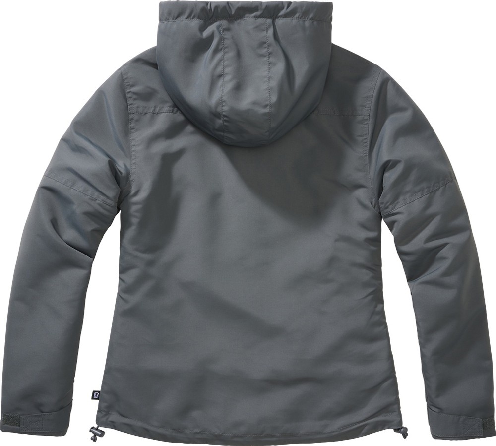 BranditWomenJackeLadiesWindbreakerfrontzipAnthrazit-XS