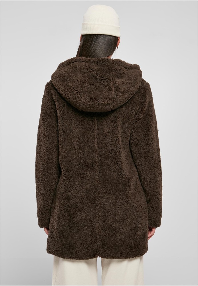 UrbanClassicsDamenJackeLadiesSherpaJacketBrown-3XL