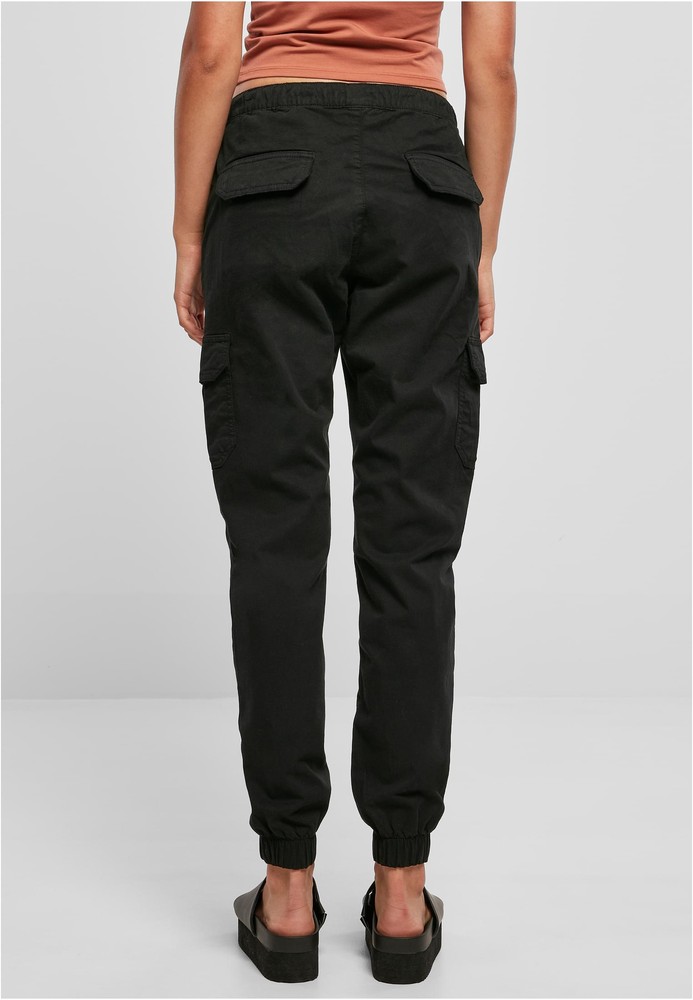UrbanClassicsDamenHoseLadiesHighWaistCargoJoggingPants