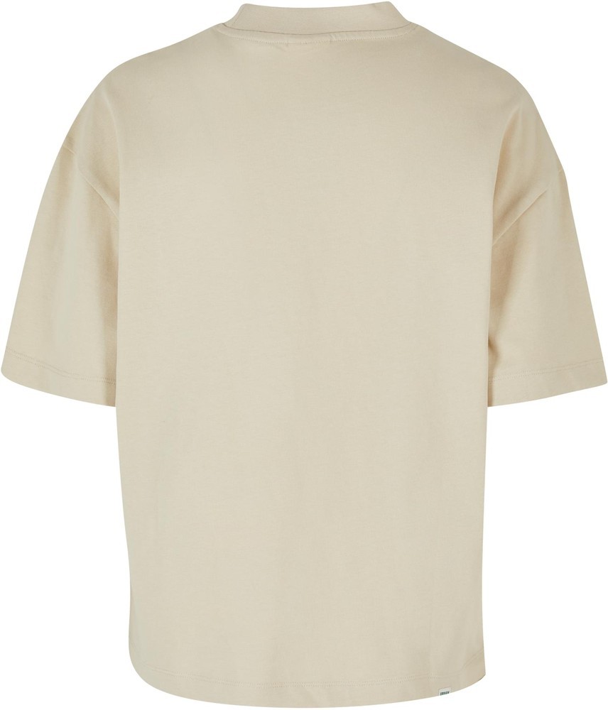 UrbanClassicsDamenT-ShirtLadiesOrganicHeavySlitTeeSand-3XL