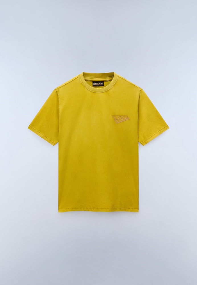 NapapijriT-ShirtS-ArenSsNP0A88S4GoldFlakeY1O-XS