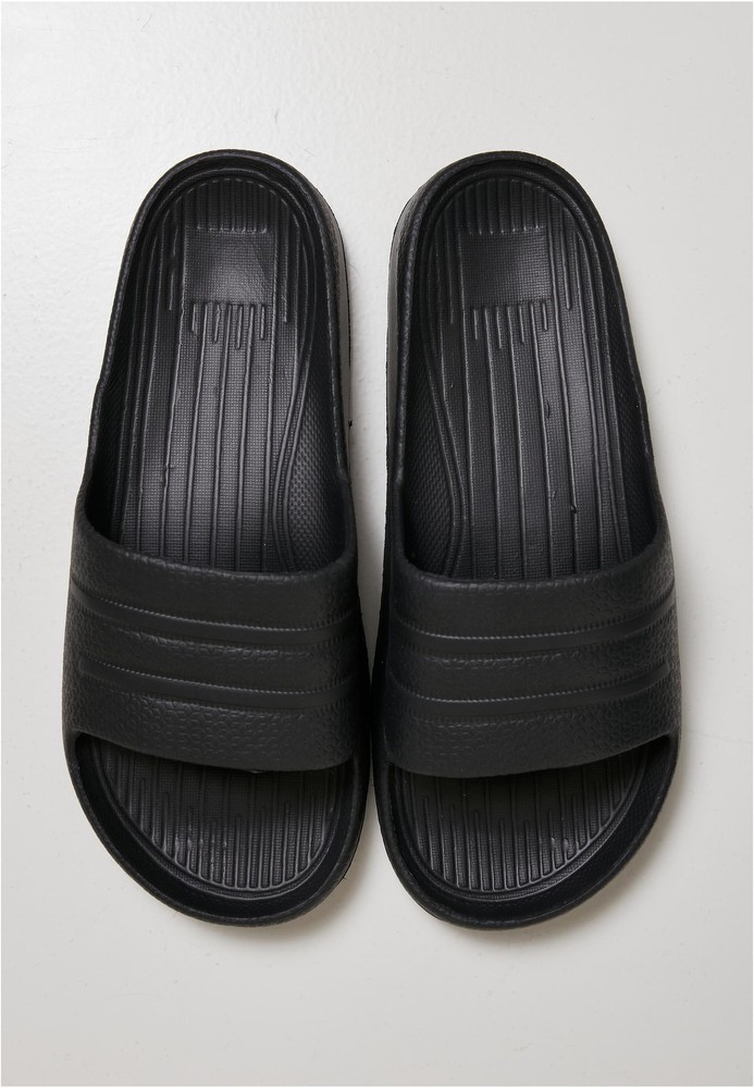 UrbanClassicsBadesandalenBasicSlideBlack