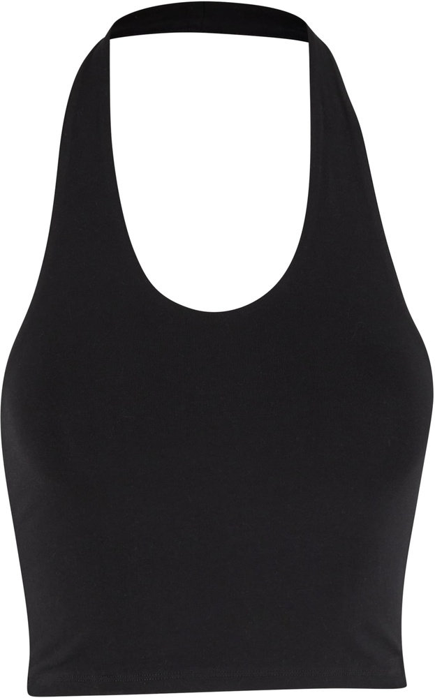 UrbanClassicsDamenT-ShirtLadiesBasicNeckholderJerseyTopTB7533