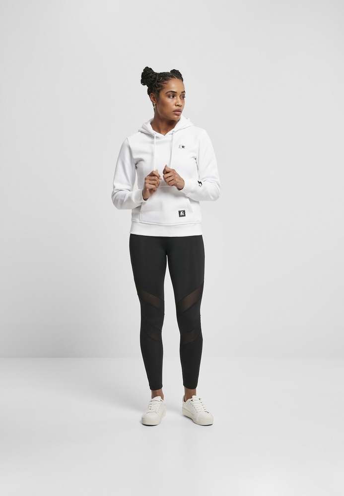 StarterBlackLabelDamenHoodieLadiesEssentialHoodyWhite-L