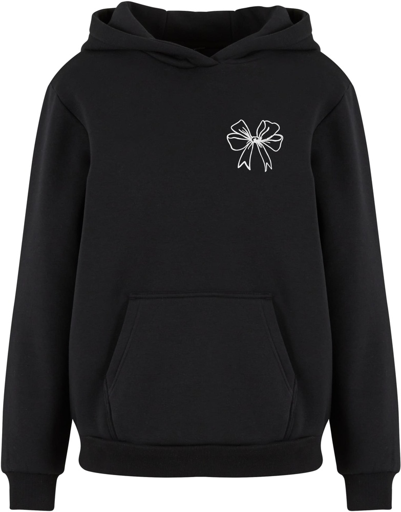 MisterTeeDamenGoodVibesBowLadiesFluffyHoodyMST253