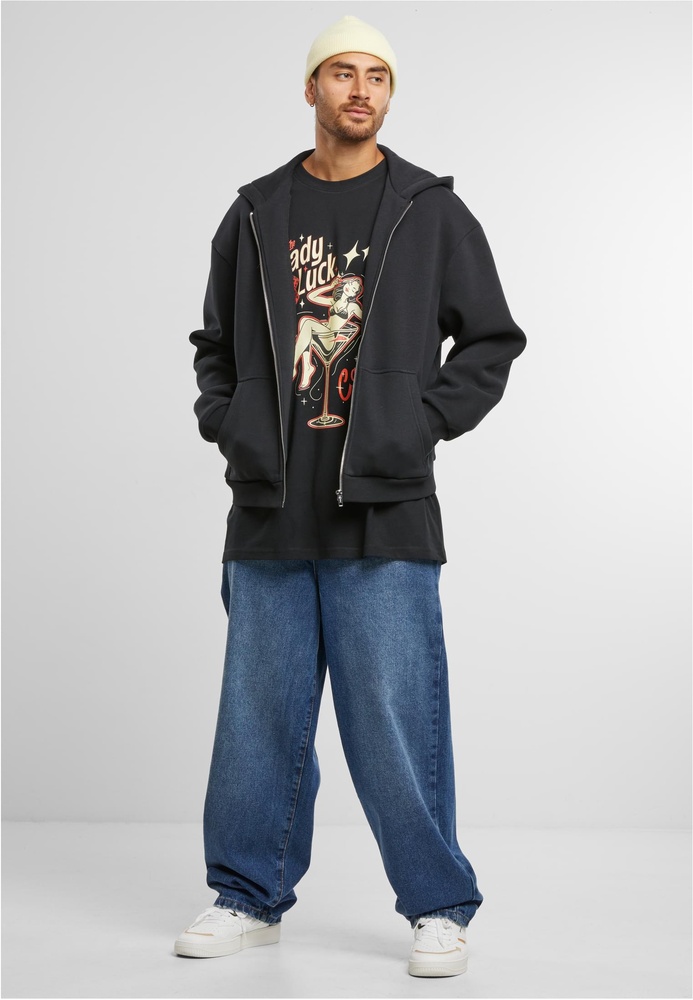 MTUpscaleT-ShirtLadyLuckOversizeTeeMT3459Black-3XL