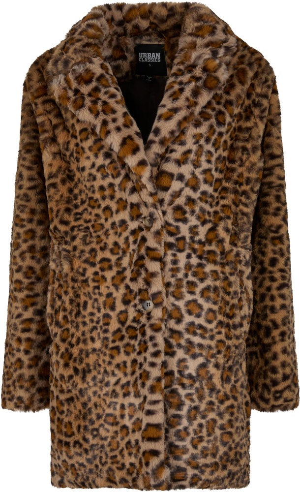 UrbanClassicsDamenJackeLadiesOversizedFauxFurCoatTB7937