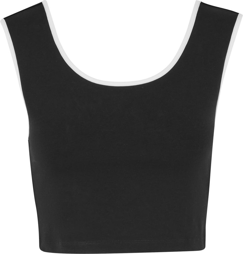 UrbanClassicsDamenLadiesContrastCroppedTopTB7486A