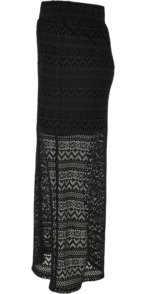 UrbanClassicsDamenLadiesStretchCrochetLaceMidiSkirt