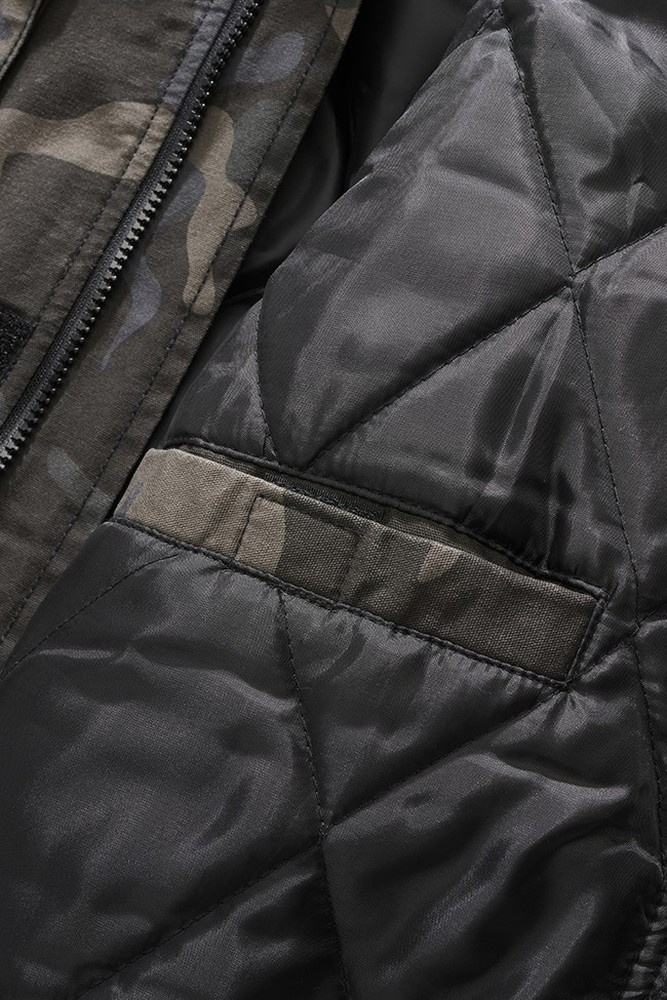 BranditHerrenJackeBronxJacketDarkcamo-S