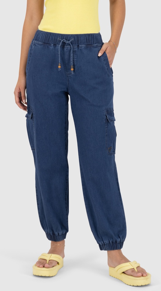 AlifeKickinDamenHoseAngeliqueAKDNMAPants21030-9999DarkDenimWashed-L