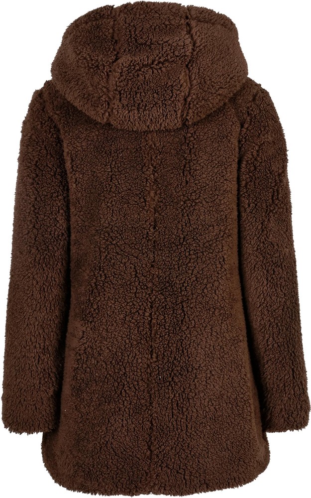UrbanClassicsDamenJackeLadiesSherpaJacketBrown-3XL