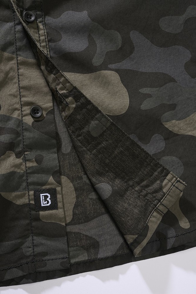 BranditHerrenHemdRoadstarShirtshortsleeveDarkcamo-S