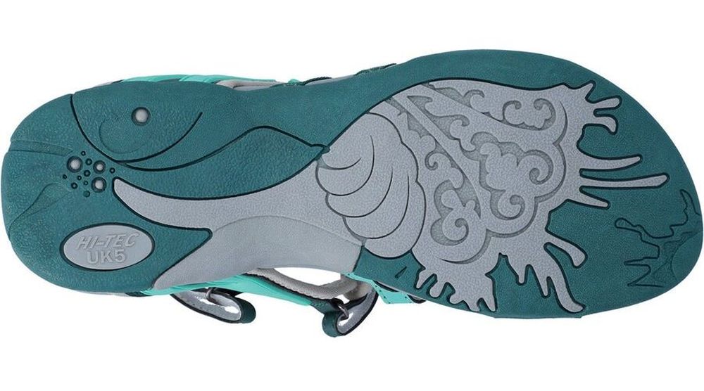 Hi-TecJungenKinderSandaleSavannaIiJrgDkMossAquaticWave-29