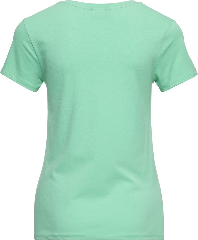 QueenKerosinDamenBasicT-ShirtVHalsNoTimeQKU41016