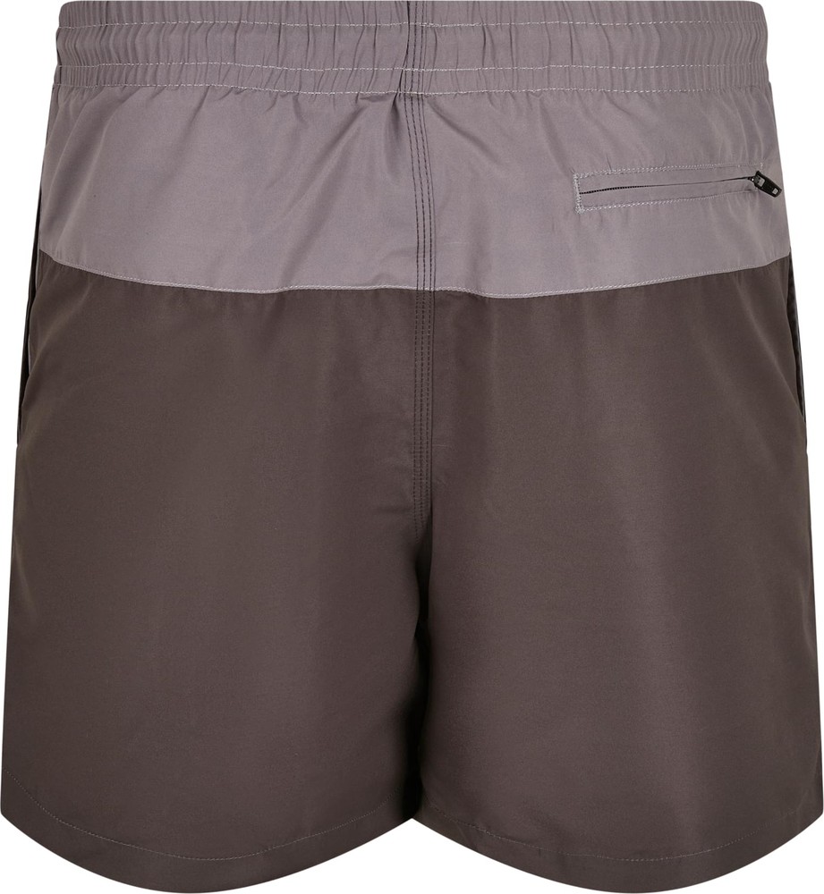 UrbanClassicsBlockSwimShortsBlackbirdAsphalt-3XL