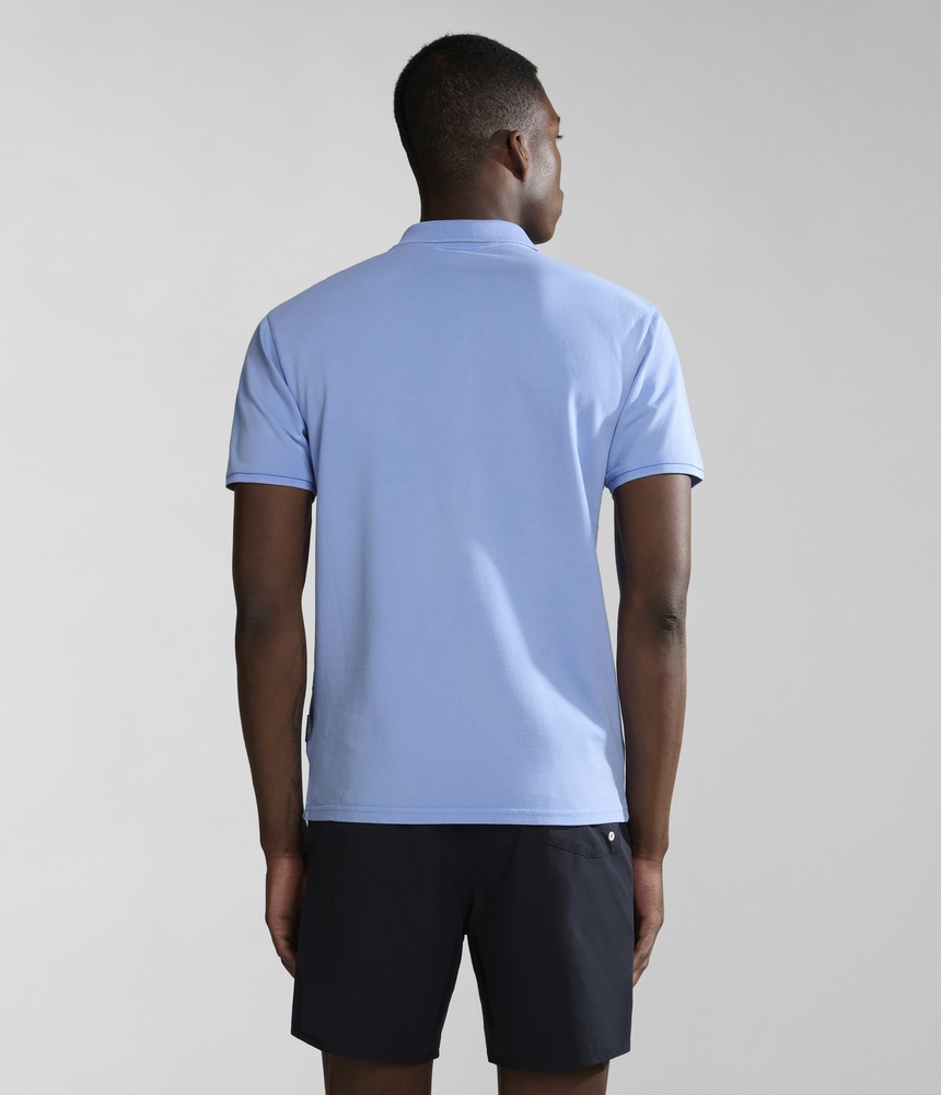 NapapijriPoloShirtE-ColvilleNP0A4HPXBlueFlower-S