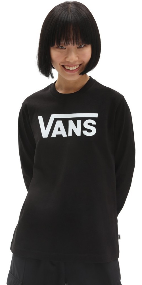 VansDamenShirtWmFlyingVClassicLsBffBlack