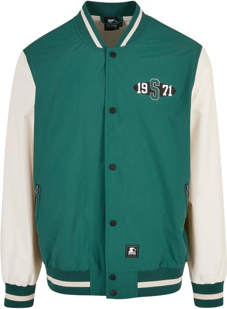 StarterBlackLabelJackeStarterNylonCollegeJacket