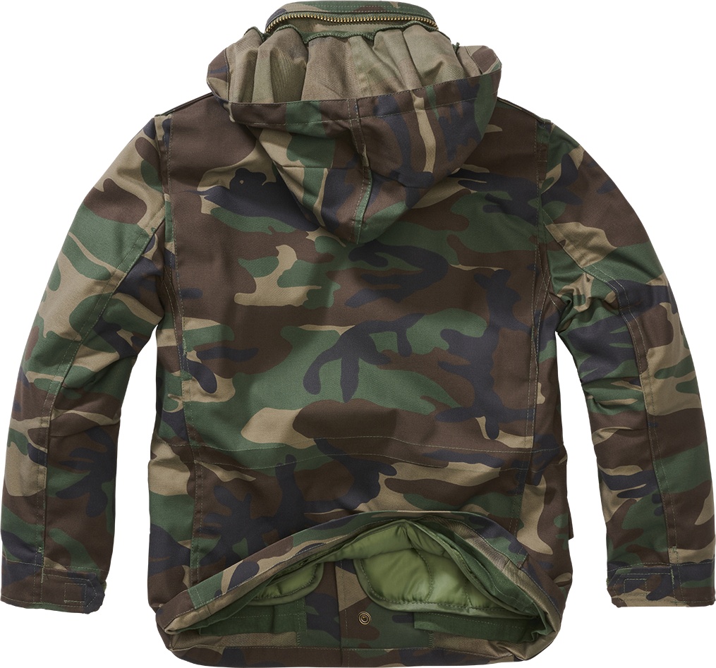 BranditKinderJackeKidsM65StandardJacketWoodland-122128