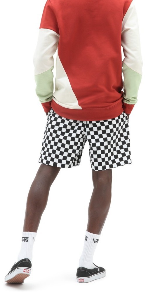 VansHerrenShortsMnRangeRelaxedElasticShortCheckerboard