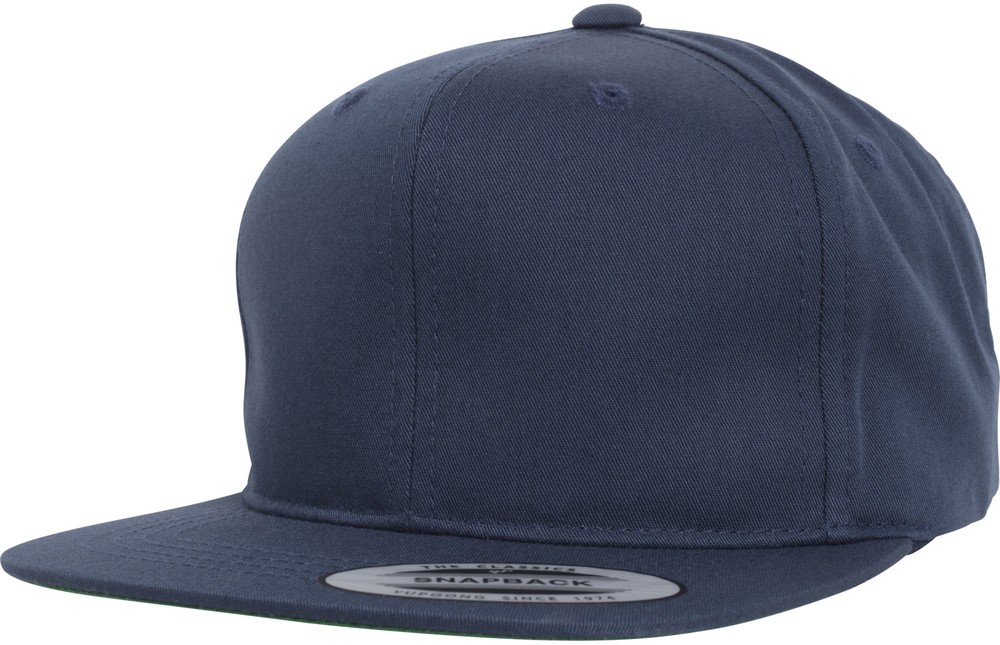 FlexfitCapPro-StyleTwillSnapbackYouthCapNavy-JAges2-6
