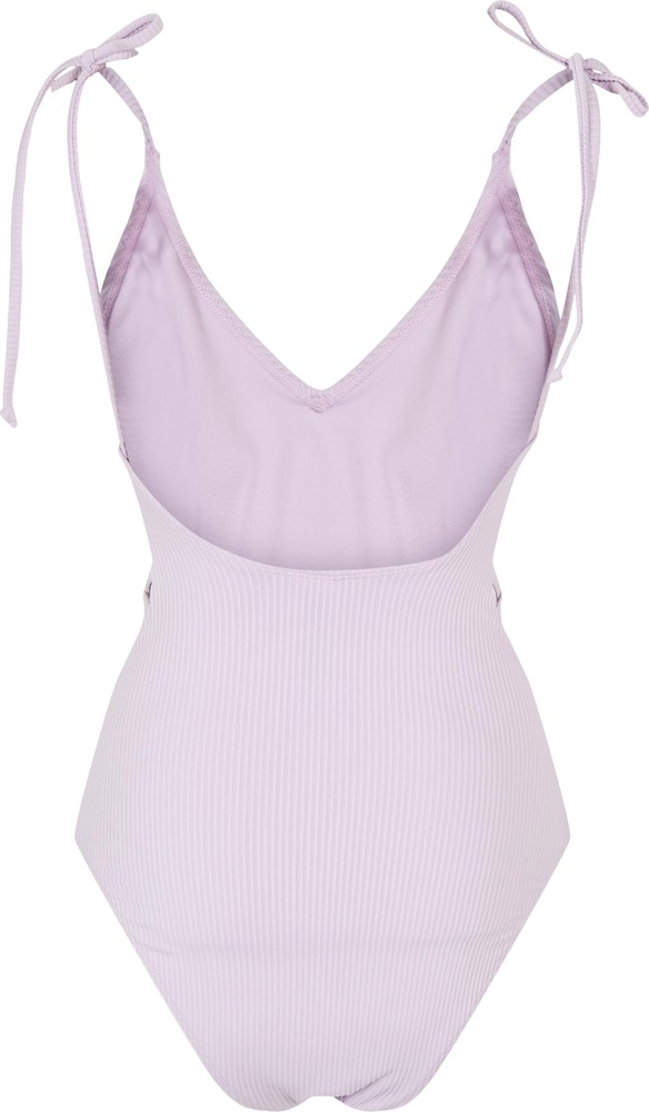 UrbanClassicsDamenLadiesRibSwimsuitLilac-3XL