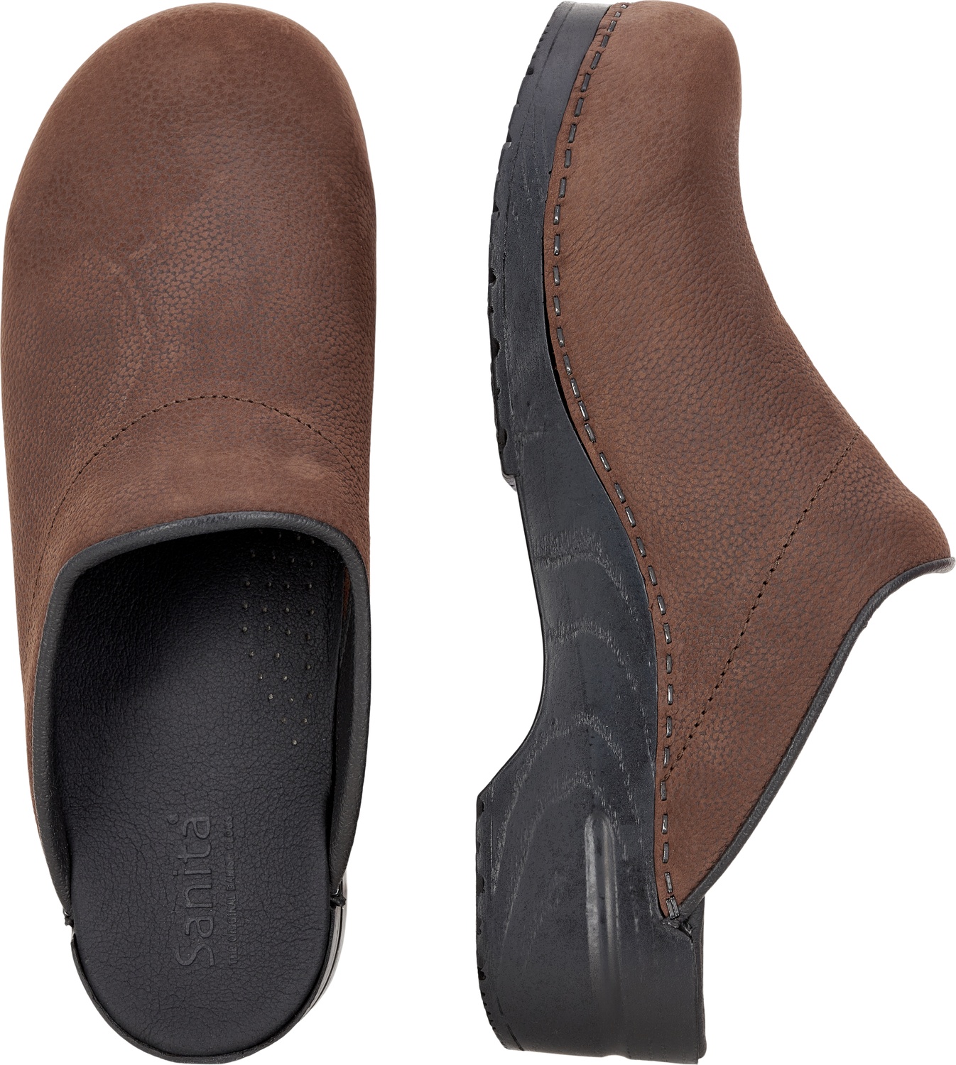 SanitaDamenOffenerClogOriginal-KarlTexturedOilOpAntiqueBrown-40