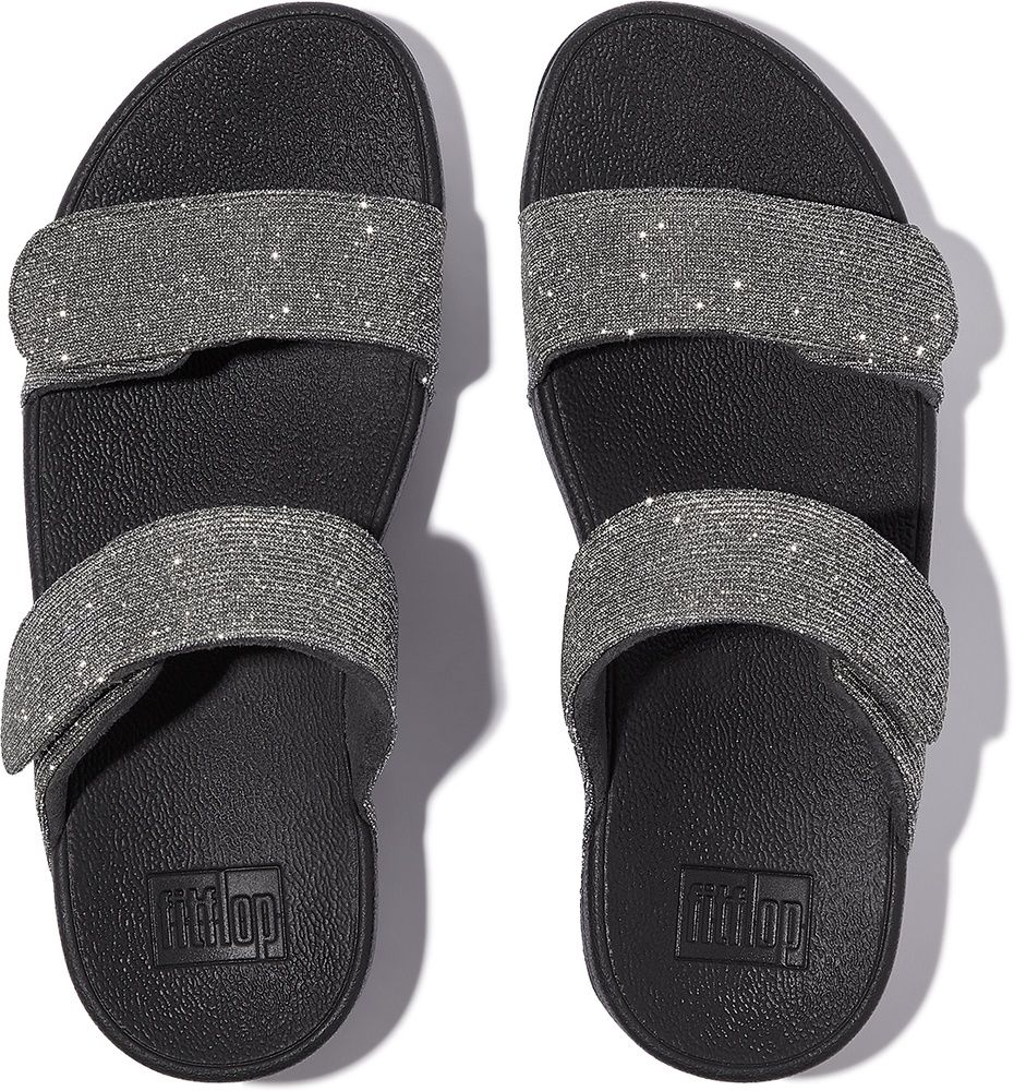 FitFlopDamenSandalenLuluAdjustableShimmerluxSlidesFZ9