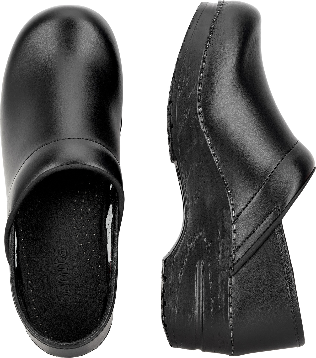 SanitaDamenGeschlossenerClogOriginal-ProfPuBlack-35