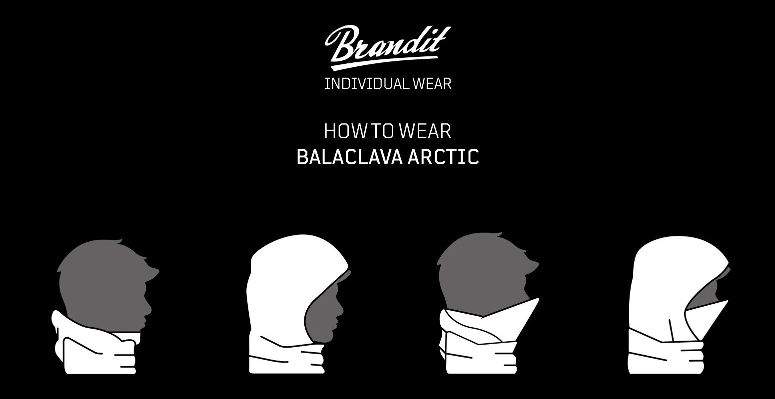 BranditHerrenMtzeMultifunktionstuchArcticBalaclavaBlack