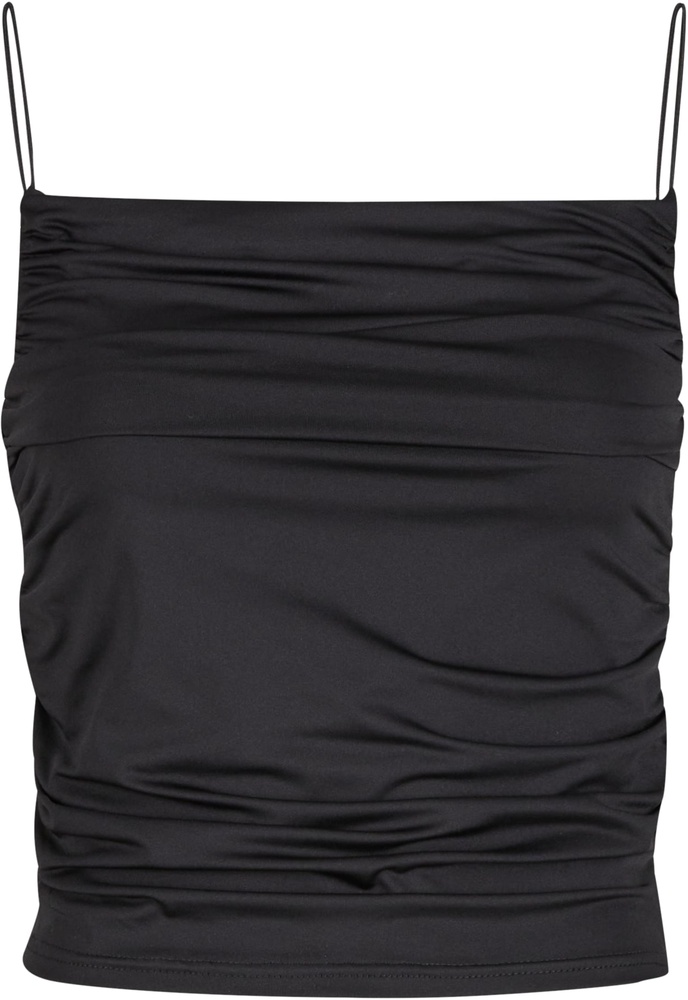 UrbanClassicsDamenT-ShirtLadiesWaterfallJerseyTopTB7700Black-L