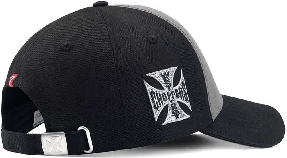 WCCWestCoastChoppersCapRoundbillKimiCrossSevenRoundbillAdjustableHat