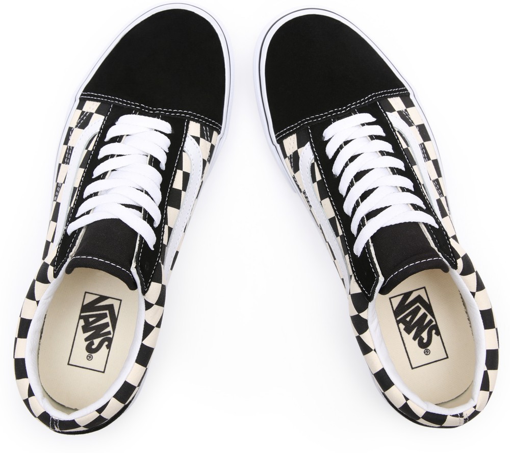 VansUnisexLifestyleClassicFTWSneakerUaOldSkoolPrimaryCheckBlkWhite-345