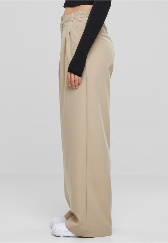 UrbanClassicsDamenHoseLadiesUltraWidePleat-FrontPantsTB6103
