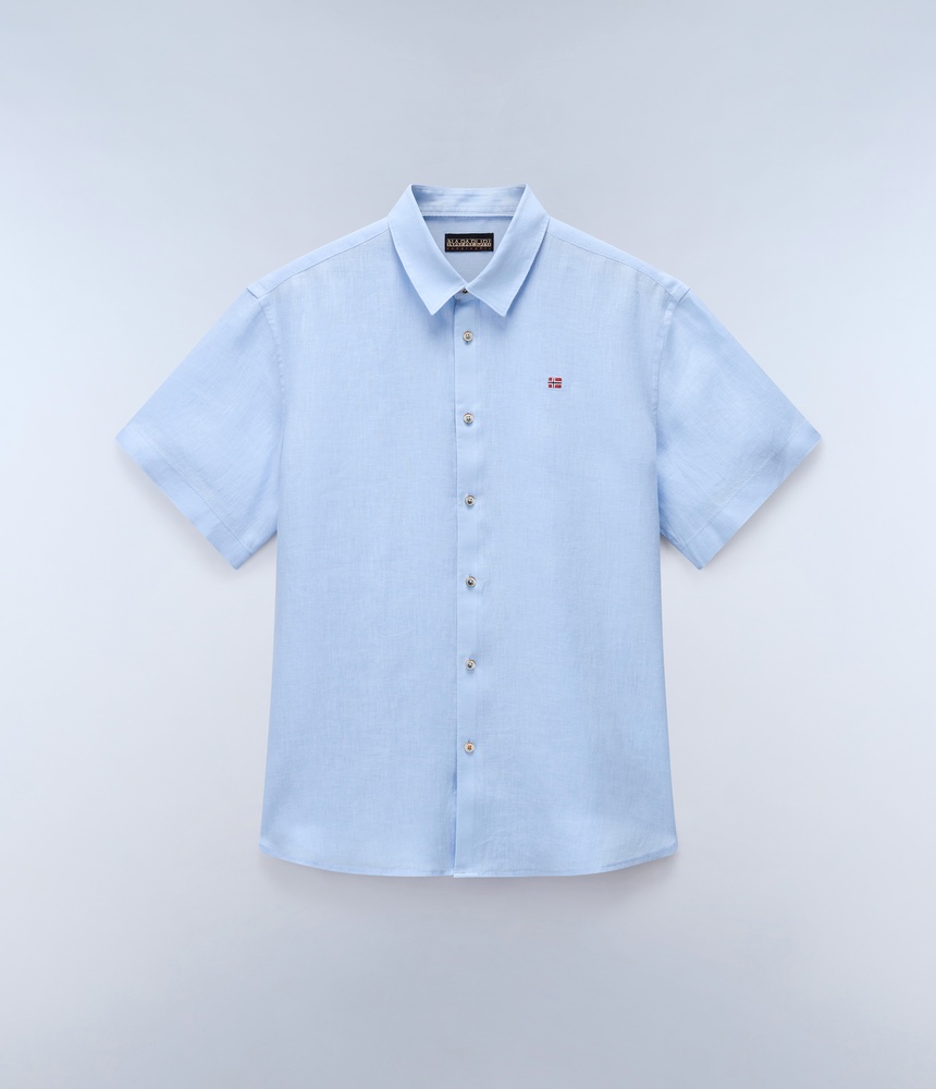 NapapijriLongsleeveG-LinenSsNP0A4HT5SoftChambr-XS