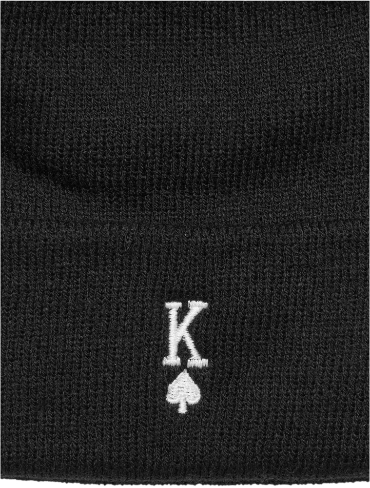 MisterTeeMtzeKingCardHeavyKnitBeanieMT3842