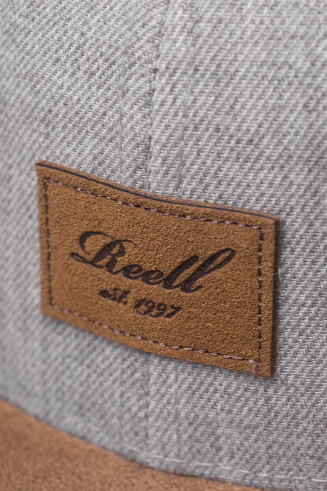 ReellCapSuedeCap1402-038-05-043HeatherLightGrey