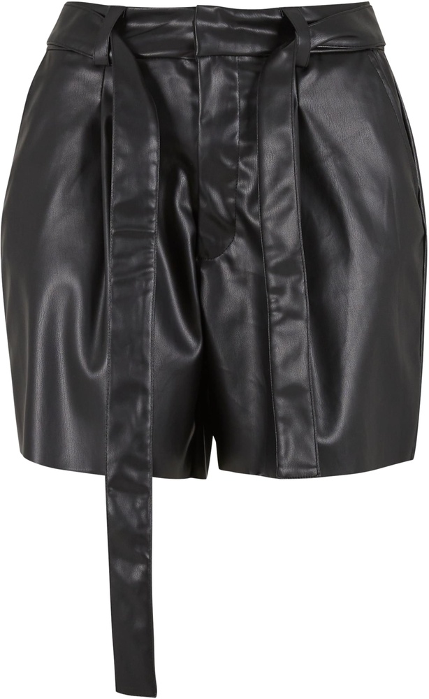 UrbanClassicsDamenLadiesSyntheticLeatherShortsTB6999