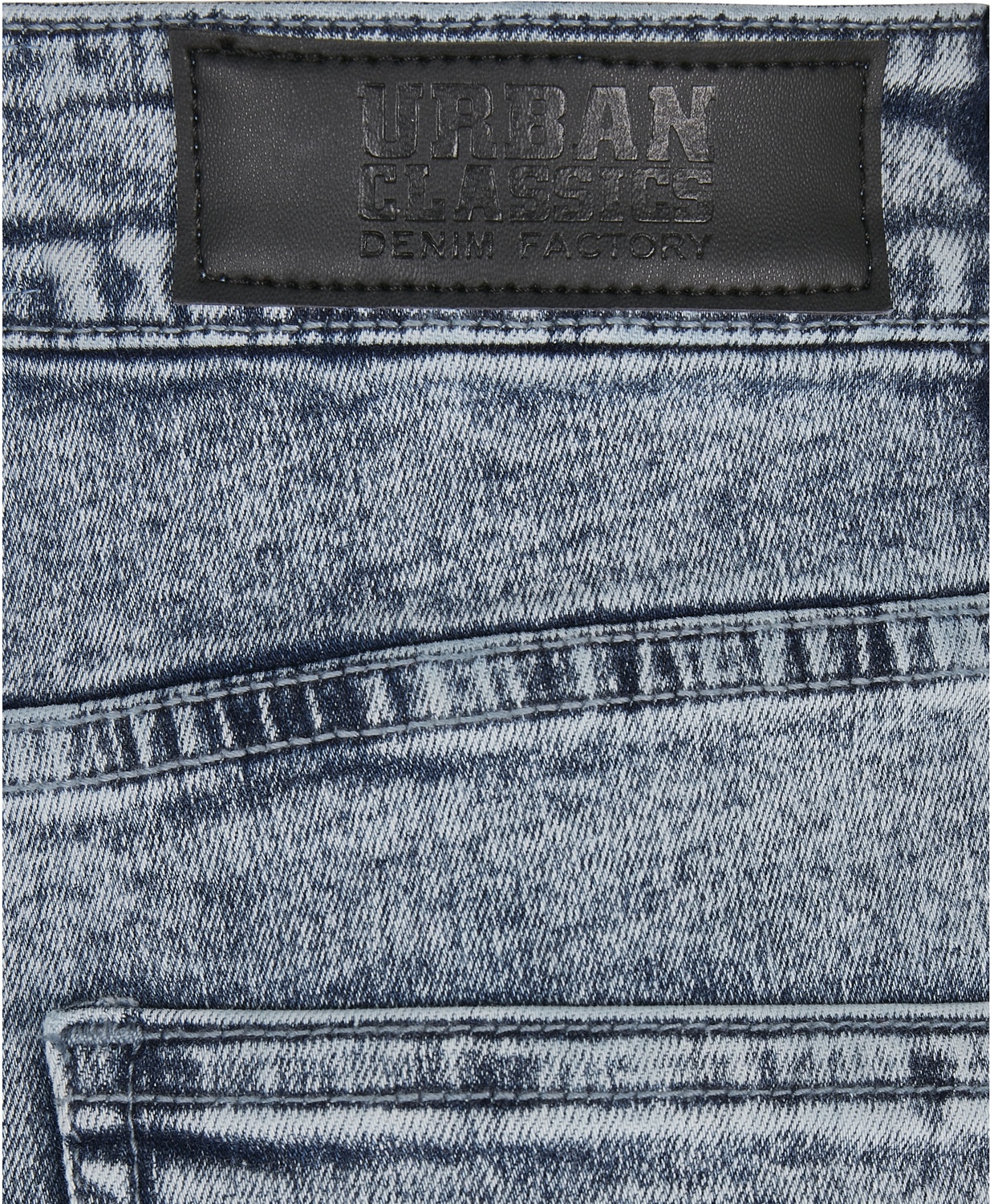 UrbanClassicsDamenLadies5PocketShortsLightSkyblueAcidWashed-26