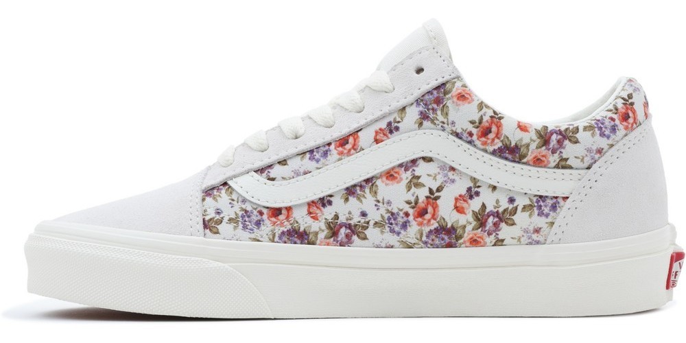 VansUnisexLifestyleClassicFTWSneakerOldSkoolVintageFloralMarshmallow-345