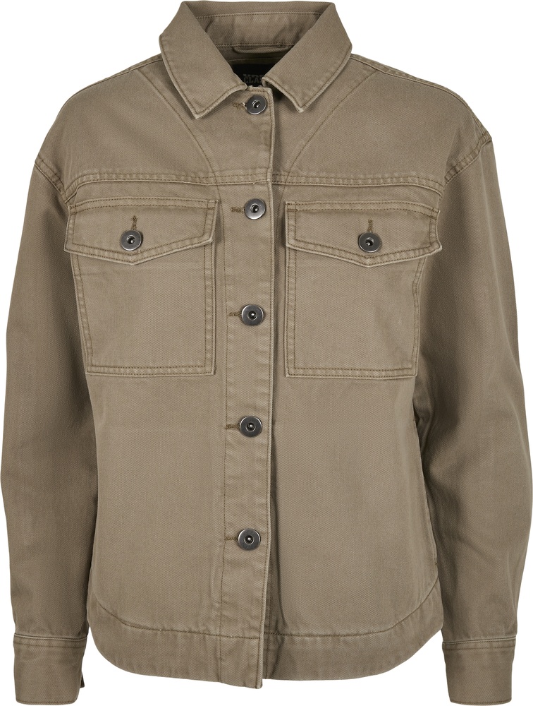 UrbanClassicsDamenLadiesOversizedShirtJacketTB4366