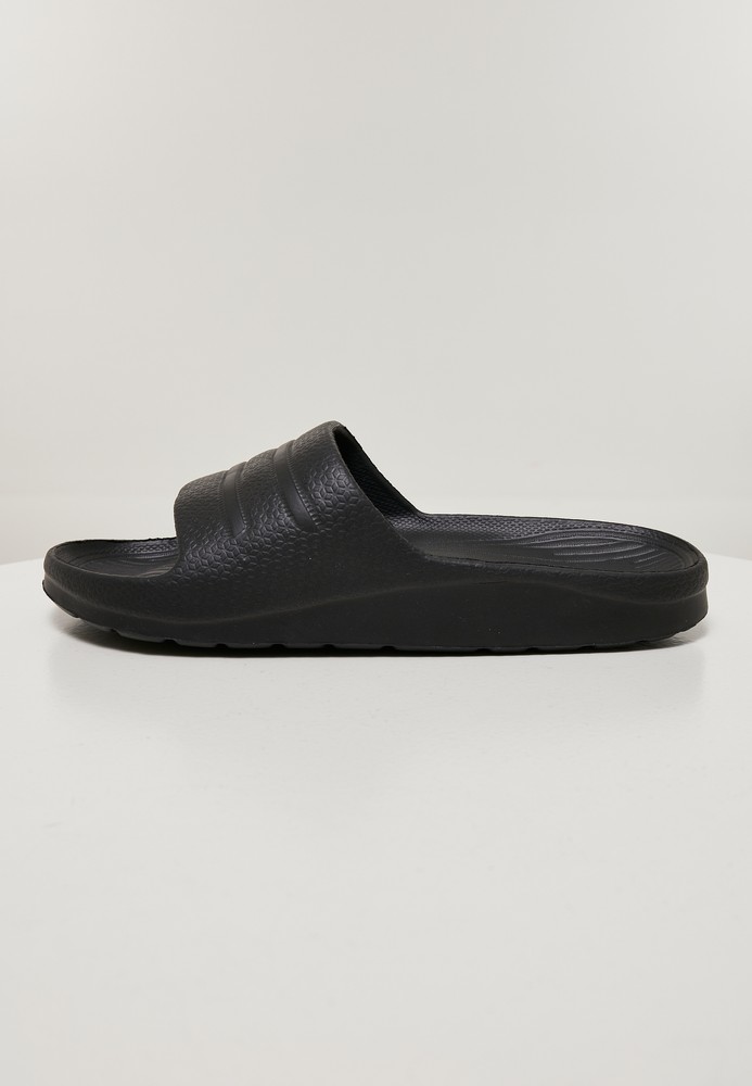 UrbanClassicsBadesandalenBasicSlideBlack