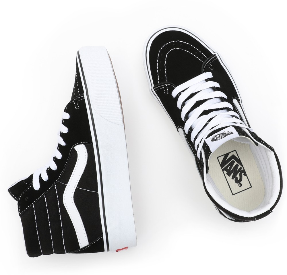 VansUnisexLifestyleClassicFTWSneakerUaSk8-HiPlatform20BlackTrueWhite