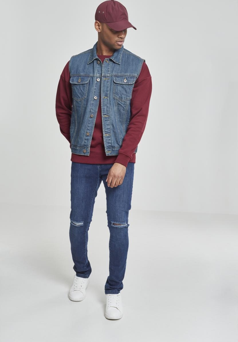UrbanClassicsWesteDenimVestDenimblue-L