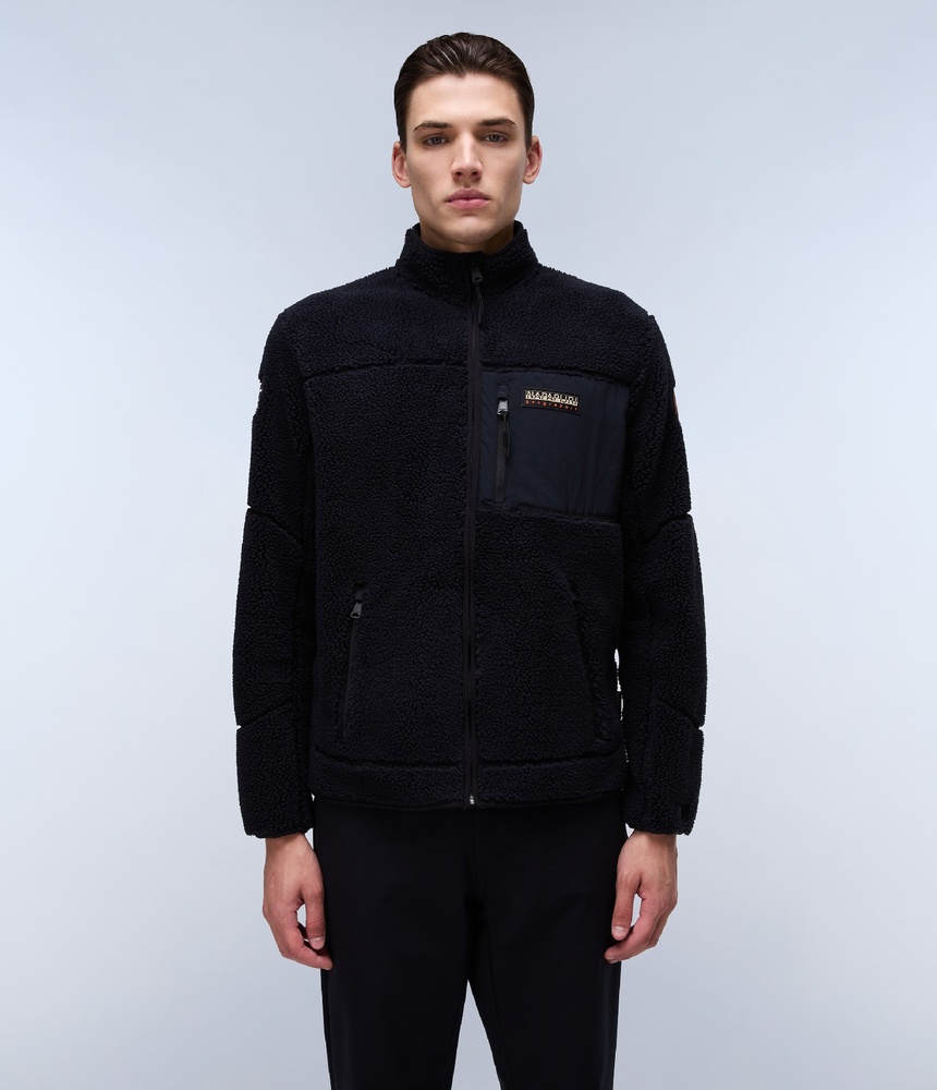 NapapijriFleecehoodieYupikFz3NP0A4GNTBlack-XS